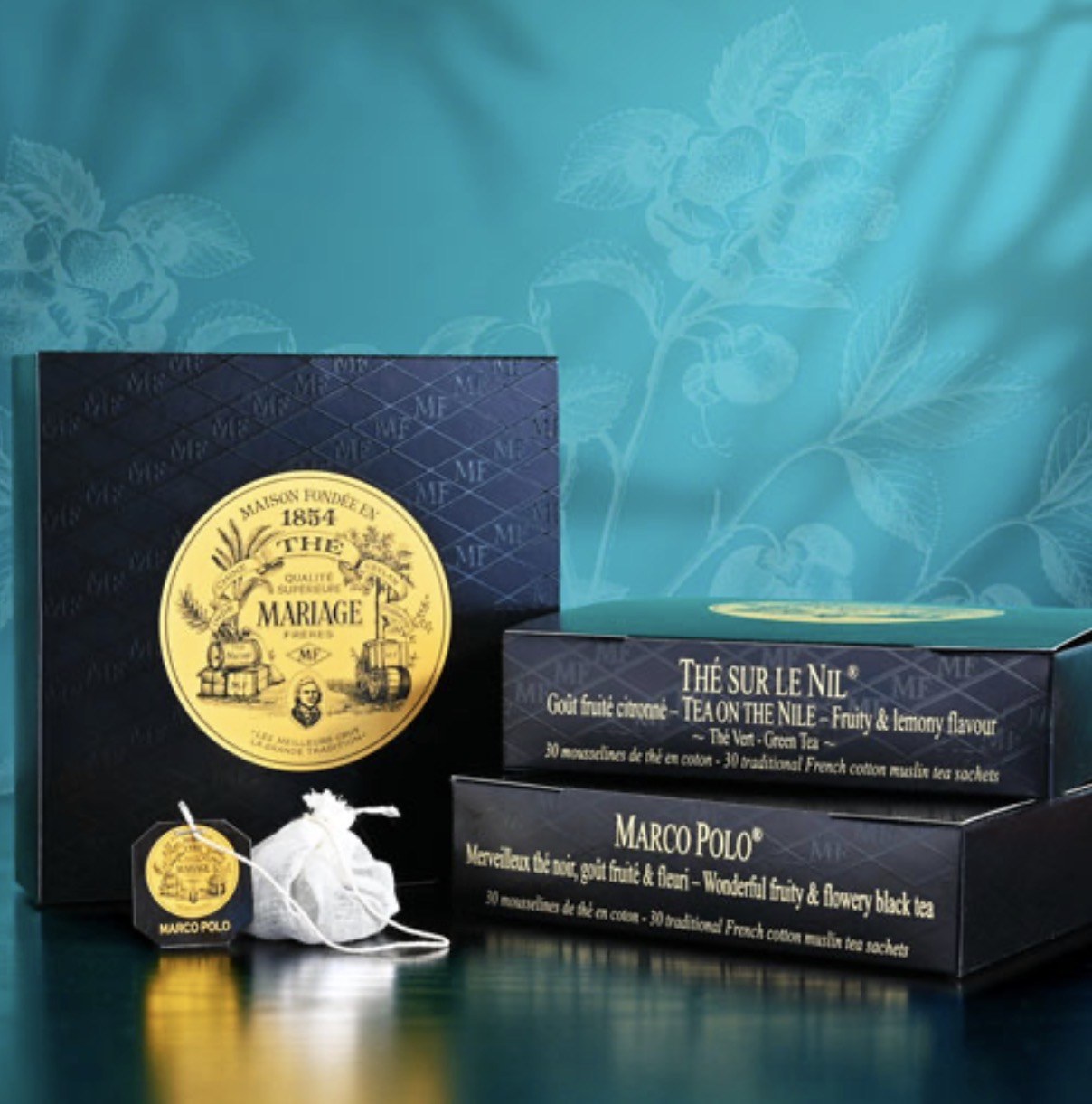 Mariage Frères tee, 30 musliinkotikest (75g)